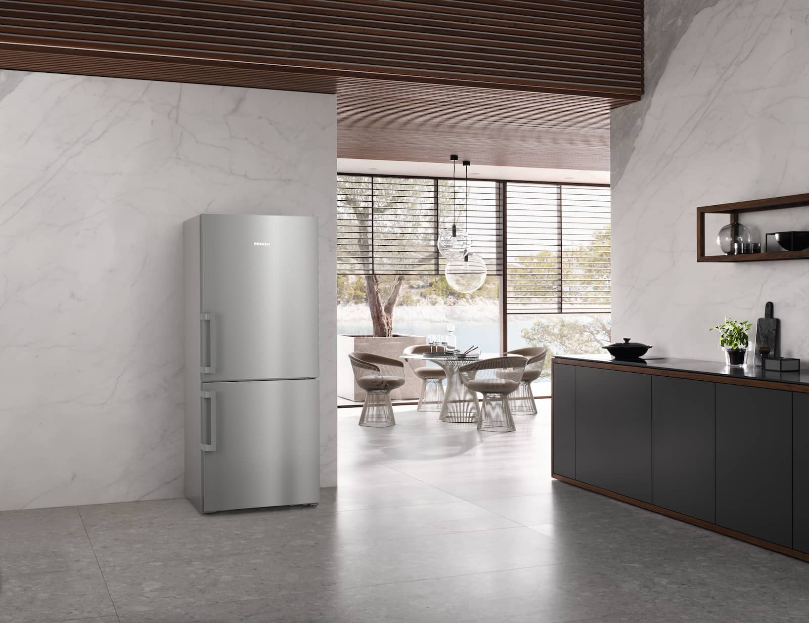 Refrigeration - KFN 4776 ED Stainless steel/CleanSteel - 7