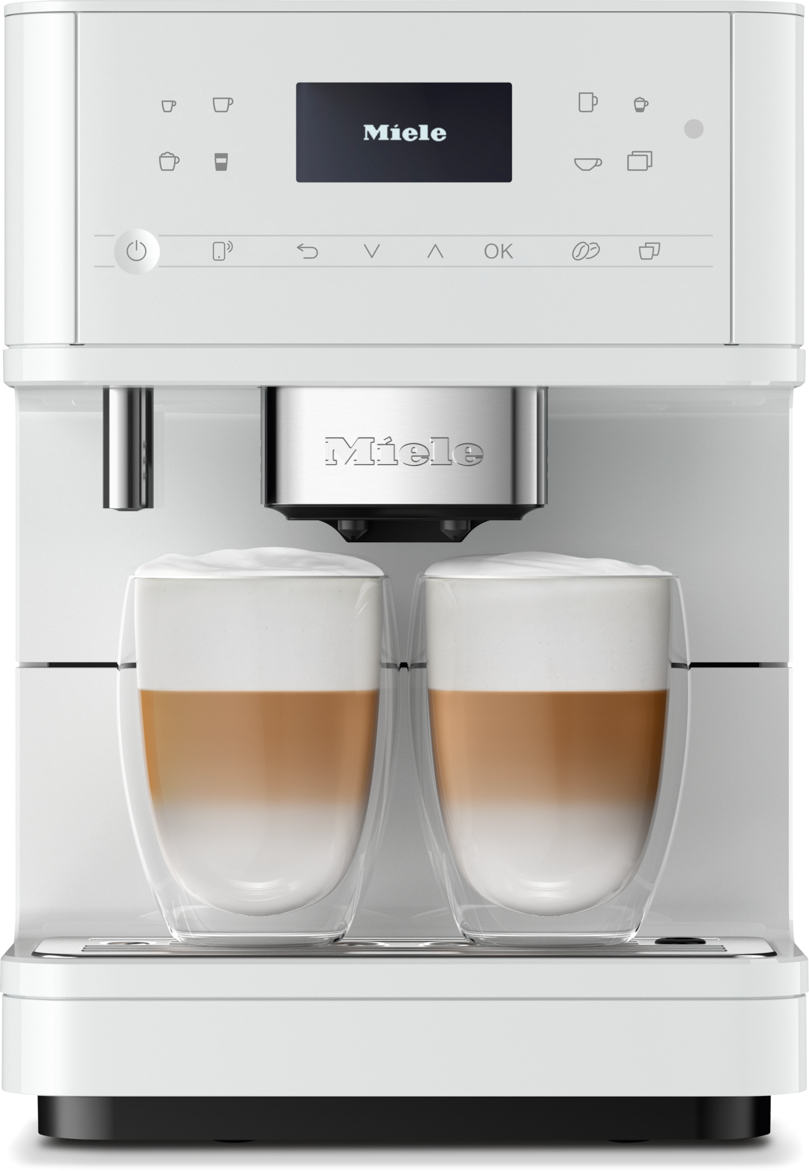 Beverage preparation - CM 6160 MilkPerfection Lotus white - 1