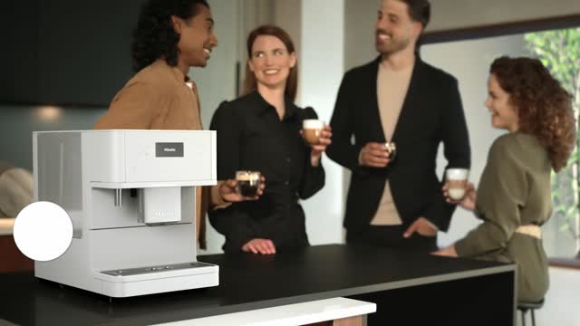 Beverage preparation - CM 6160 MilkPerfection Lotus white - 4